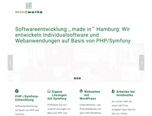 Tablet Screenshot of mindworks.de