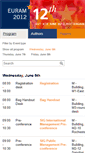 Mobile Screenshot of euram2012.mindworks.ee