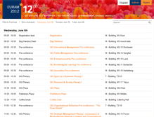Tablet Screenshot of euram2012.mindworks.ee